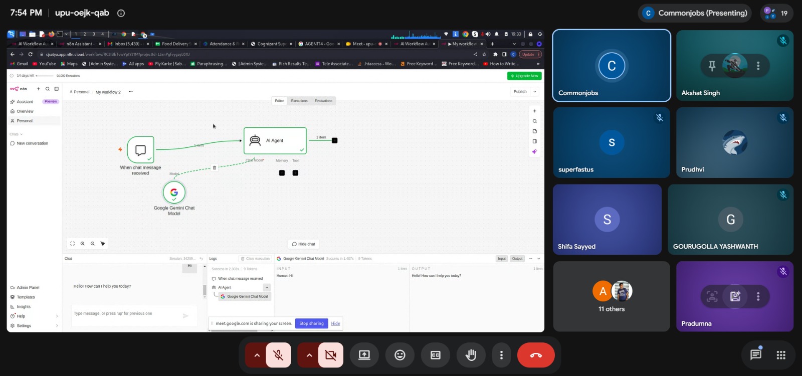 Inside a live learning session
