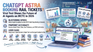 ChatGPT Astra Books Train Ticket on IRCTC? Viral Mumbai to Rajkot Test Shows the Future of AI Agents